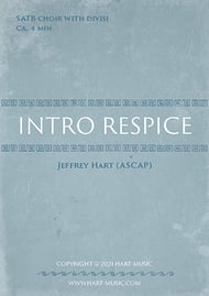 Intro Respice SATB choral sheet music cover Thumbnail